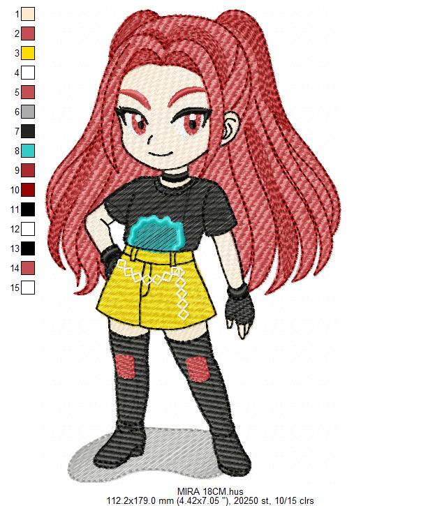 Moana embroidery designs - Disney Princess machine embroidery patterns - Baby girl file - Instant digital download pes jef dst exp hus vp3 (Copy) Marcia Embroidery