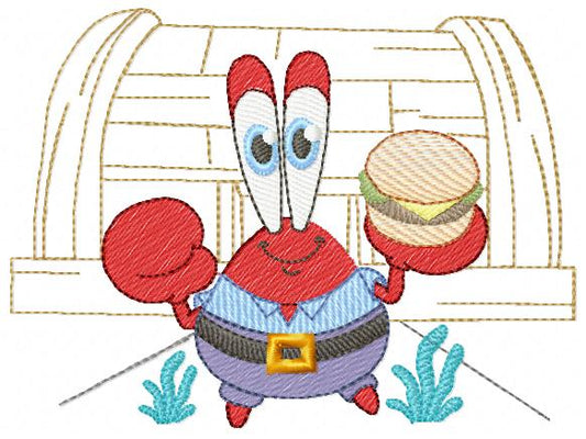 SPONGE BOB embroidery designs - SPONGE BOB embroidery design machine embroidery pattern - Puppy embroidery file - instant download pes (Copy) Marcia Embroidery