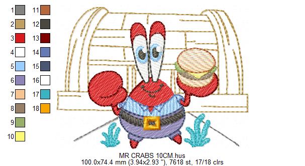 SPONGE BOB embroidery designs - SPONGE BOB embroidery design machine embroidery pattern - Puppy embroidery file - instant download pes (Copy) Marcia Embroidery