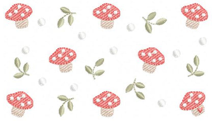 Mushroom with flowers embroidery designs - Forest Toad machine embroidery pattern - Kitchen Towel file - Instant download pes jef hus dst (Copy) Marcia Embroidery