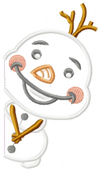 Olaf embroidery design machine embroidery pattern (Copy) Marcia Embroidery