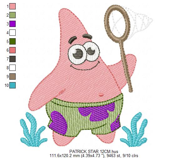 SPONGE BOB embroidery designs - SPONGE BOB embroidery design machine embroidery pattern - Puppy embroidery file - instant download pes (Copy) Marcia Embroidery