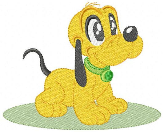 PLUTO embroidery design - Mickey Mouse machine embroidery pattern - Baby Boy file - Instant digital download pes (Copy) Marcia Embroidery