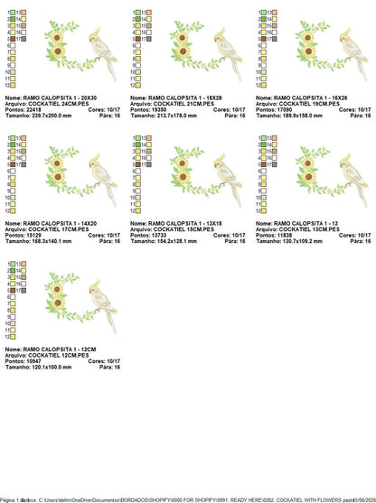 Hummingbird embroidery designs - Baby Girl Bird with flowers machine embroidery pattern - Instant digital download pes jef dst hus vp3 vip (Copy) Marcia Embroidery