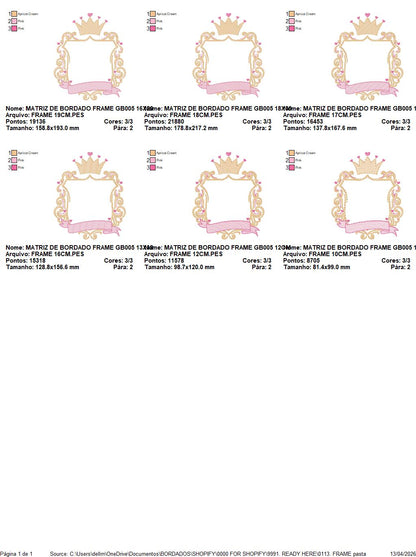 Laurel embroidery designs - Monogram frame embroidery design machine embroidery pattern - Baby boy embroidery file - Laurel wreath Crown (Copy) Marcia Embroidery