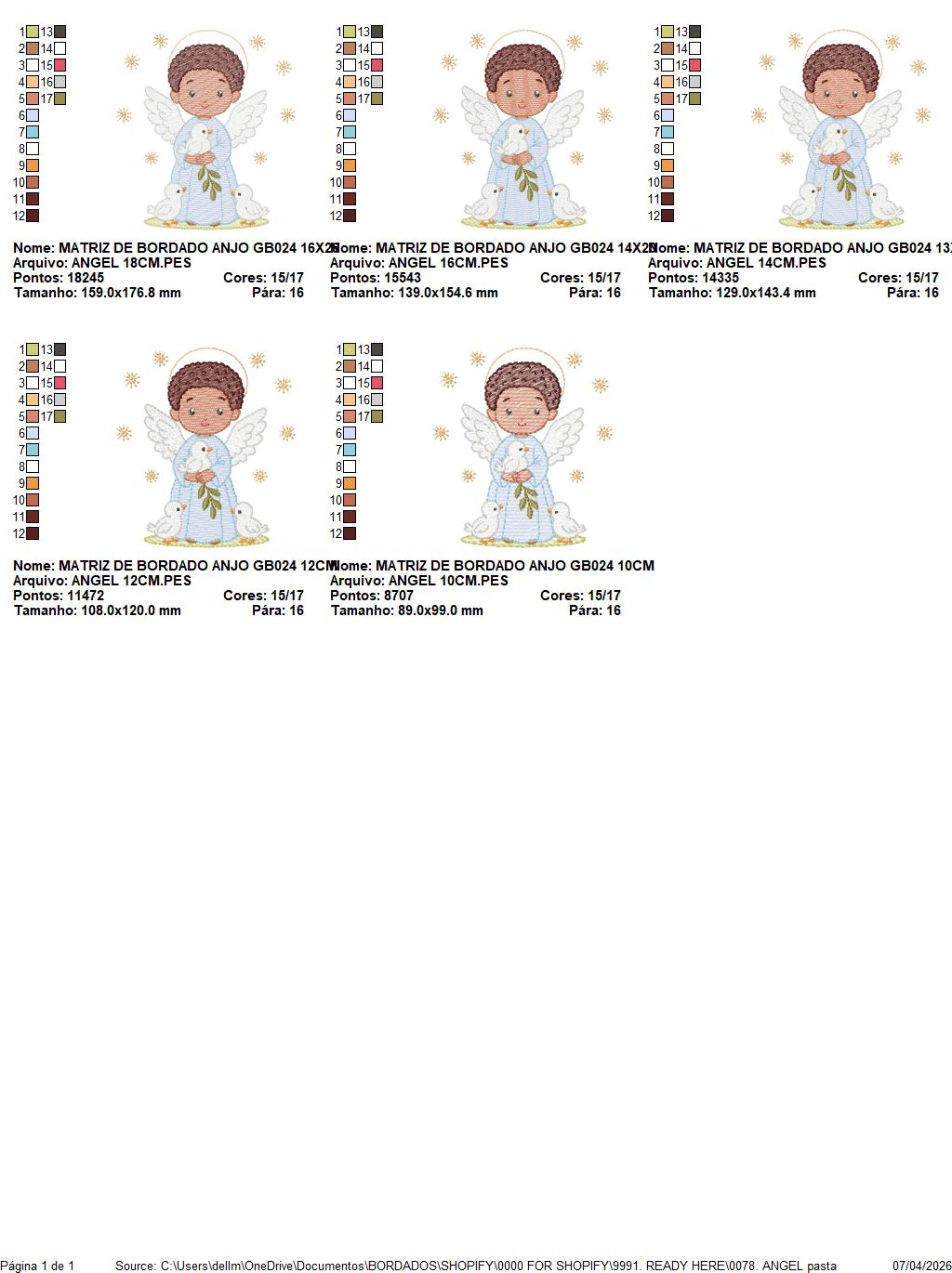 Angel embroidery designs - Angelic Baby Boy with doves machine embroidery pattern - Boy with wings and halo file - Instant download pes jef (Copy) Marcia Embroidery