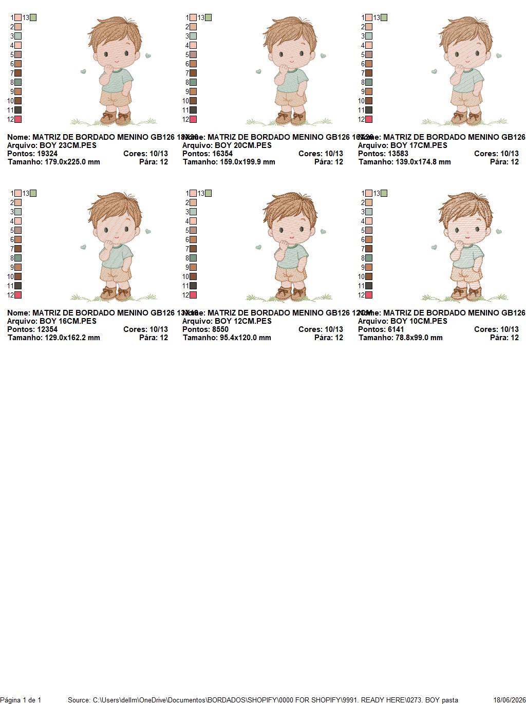 Baby Boy embroidery design - Children machine embroidery pattern - Kid Toy file - Instant digital download pes jef dst