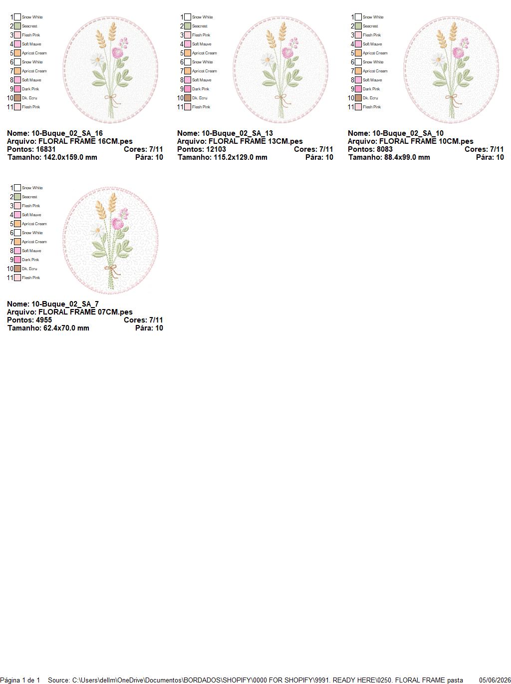 Floral frame embroidery designs - Flower and Butterfly machine embroidery pattern - Floral bouquet Kitchen Towel - Instant digital download pes jef (Copy) Marcia Embroidery
