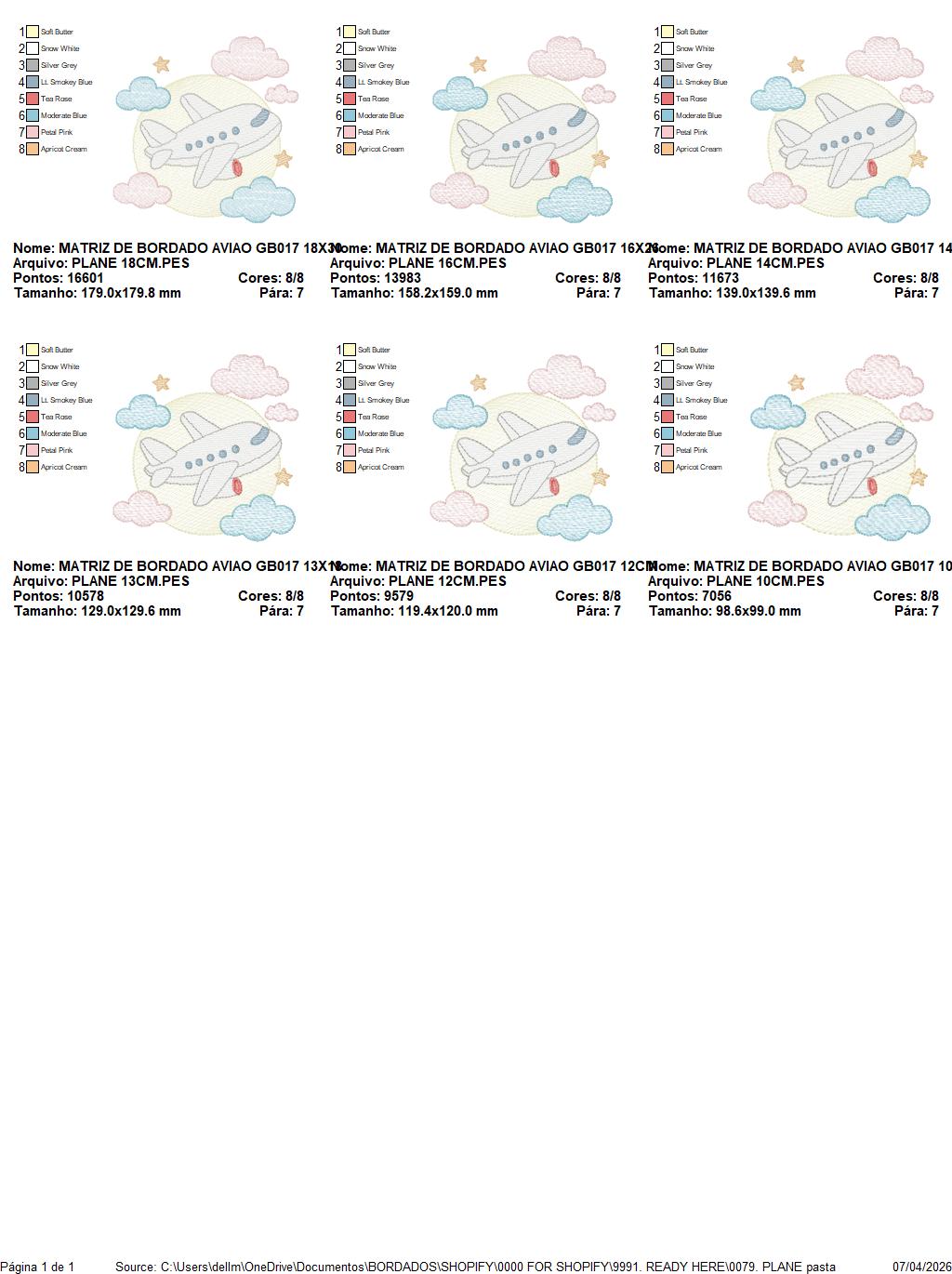 Plane embroidery designs - Airplane with clouds and stars machine embroidery pattern - Vehicle Sky Baby boy file - Instant download pes jef (Copy) Marcia Embroidery