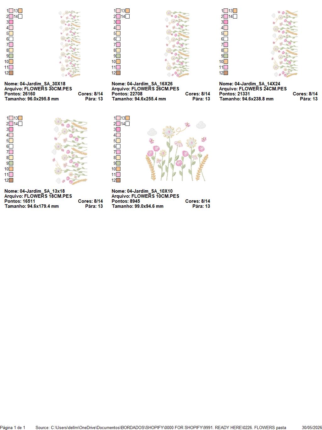 Flower Garden embroidery designs - Flower and Butterfly machine embroidery pattern - Floral bouquet Kitchen Towel - Instant digital download (Copy) Marcia Embroidery