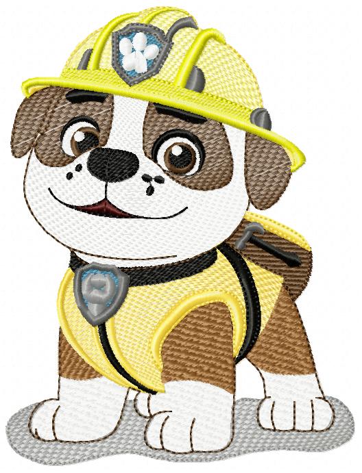 Paw Patrol embroidery designs - Dog Rubble machine embroidery patterns - Baby Girl Boy file - Instant digital download pes jef dst exp hus vp3 - Zuma Chase Rubble Skye Marshall Everest Ryder Rocky - Marcia Embroidery