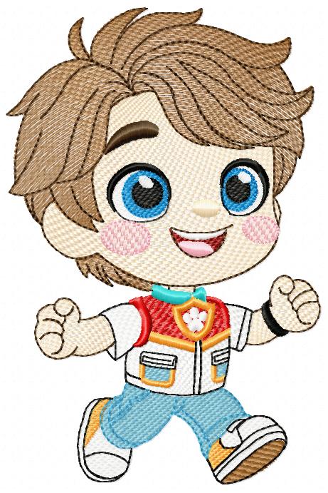 Dog Paw Patrol embroidery designs - Ryder machine embroidery patterns - Baby Girl Boy file - Instant digital download pes jef dst exp hus vp3 - Zuma Chase Rubble Skye Marshall Everest Ryder Rocky (Copy) - Marcia Embroidery