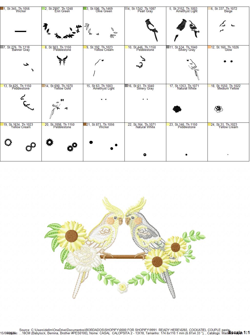 Hummingbird embroidery designs - Baby Girl Bird with flowers machine embroidery pattern - Instant digital download pes jef dst hus vp3 vip (Copy) (Copy) Marcia Embroidery