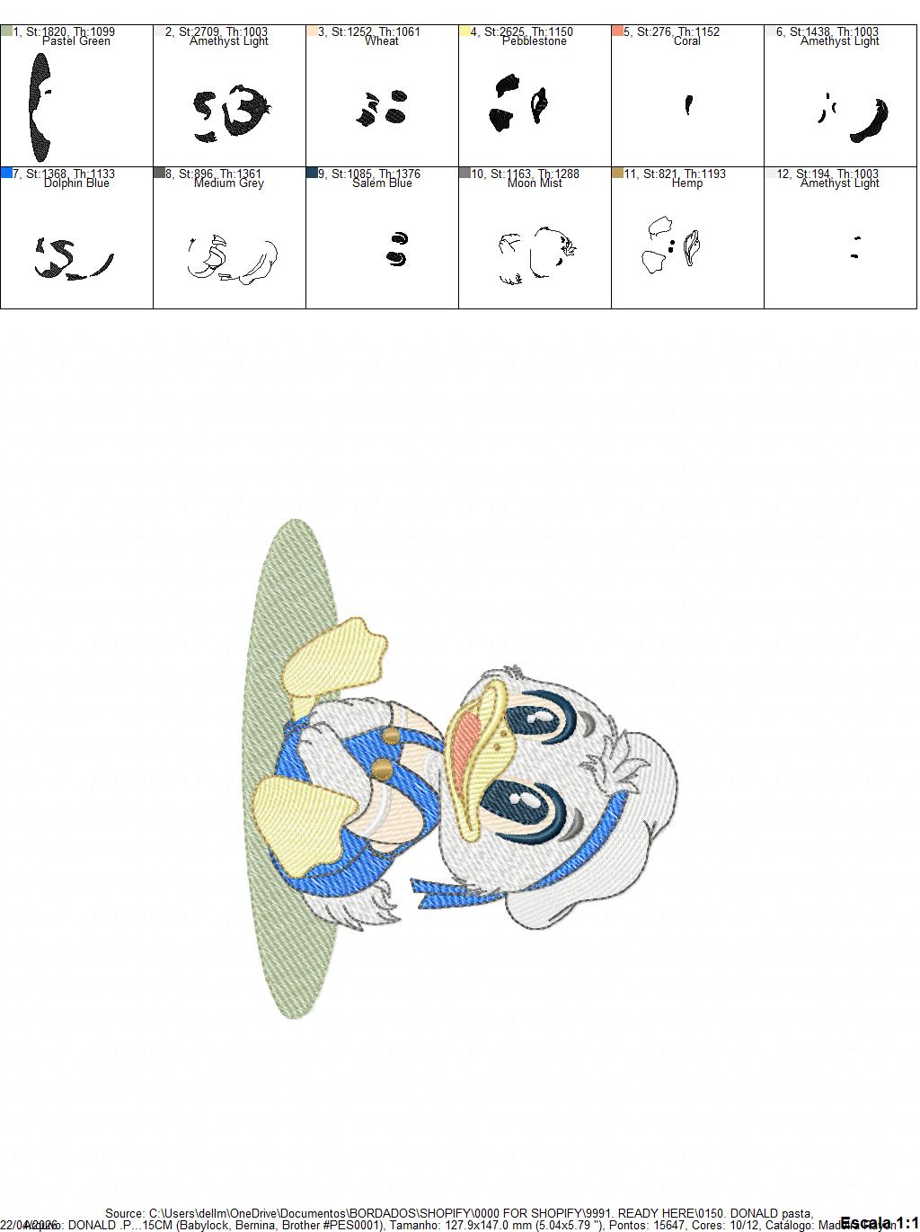Mickey embroidery design - Mickey Mouse machine embroidery pattern - Baby Boy file - Instant digital download pes (Copy) (Copy) Marcia Embroidery
