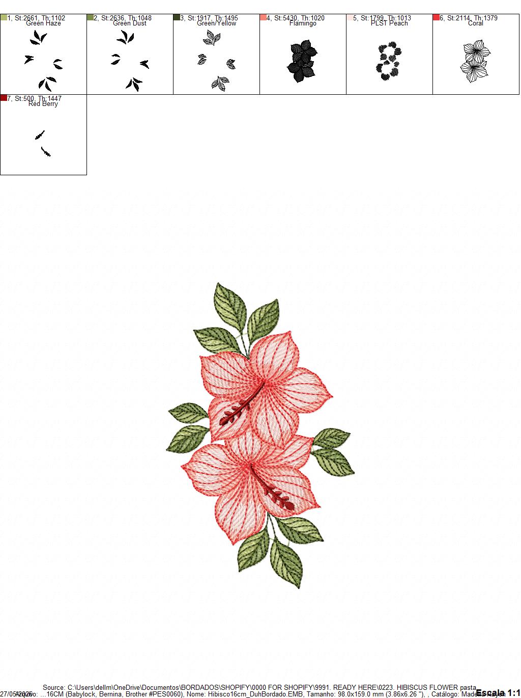 Monogram Floral Frame embroidery design - Roses  and Flowers Frame machine embroidery pattern - Floral wreath garland file - Instant download pes jef (Copy) Marcia Embroidery