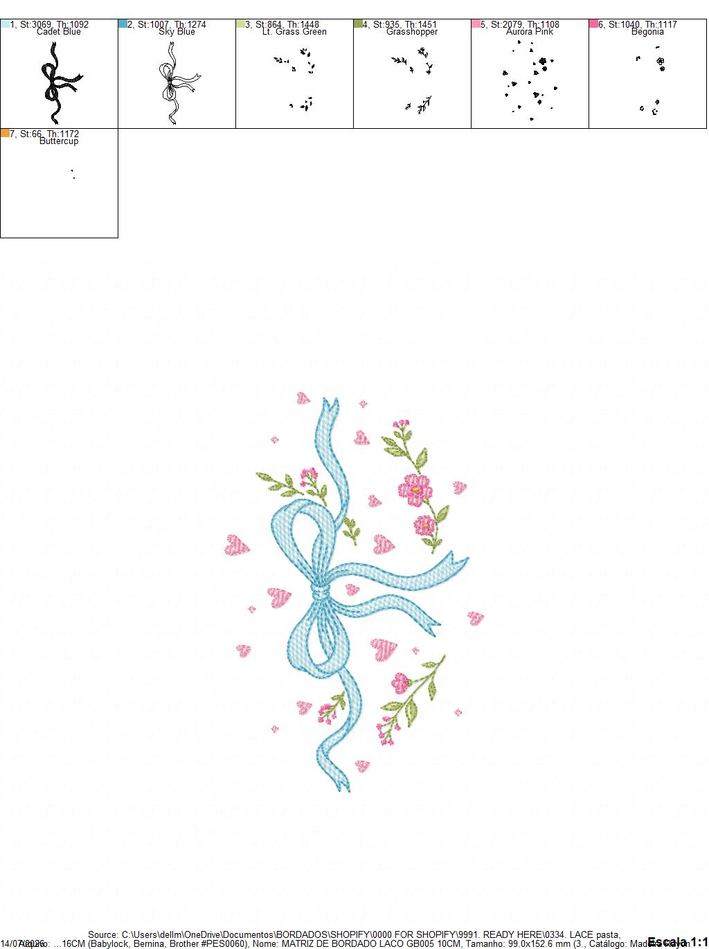 Lace embroidery designs - Ribbon with hearts and flowers embroidery design machine embroidery pattern - Baby boy embroidery file - Laurel wreath with Lace