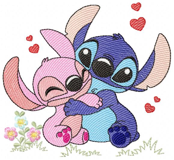 Stitch embroidery design - Lilo and Stitch Cartoon machine embroidery pattern - Baby boy and girl file - Instant digital download pes jef (Copy) Marcia Embroidery