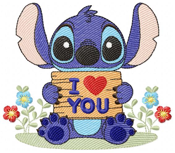 Stitch embroidery design - Lilo and Stitch Cartoon machine embroidery pattern - Baby boy and girl file - Instant digital download pes jef (Copy) Marcia Embroidery