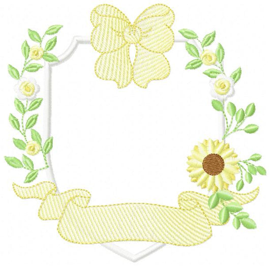 Sunflower embroidery designs - Yellow Flowers machine embroidery pattern - Floral Grandma Kitchen towel - Instant digital download pes jef (Copy) (Copy) Marcia Embroidery