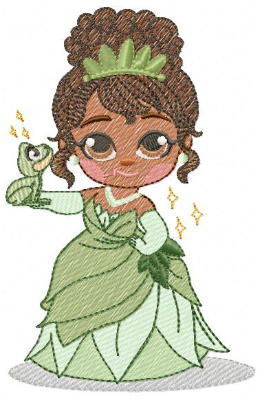 Tiana embroidery design - Disney Princess machine embroidery patterns - Instant digital download (Copy) Marcia Embroidery