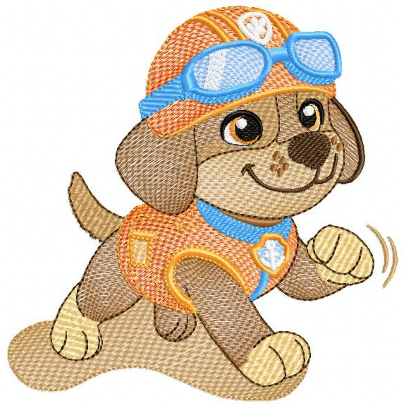 Paw Patrol embroidery designs - Dog Zuma machine embroidery patterns - Baby Girl Boy file - Instant digital download - Zuma Chase Rubble Skye Marshall (Copy) Marcia Embroidery