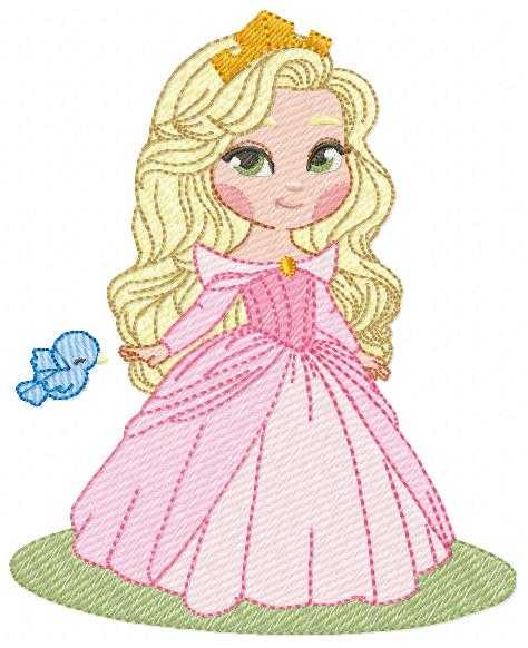 Aurora embroidery design - Disney Princess machine embroidery pattern - Baby girl file - Instant digital download pes jef dst - Marcia Embroidery