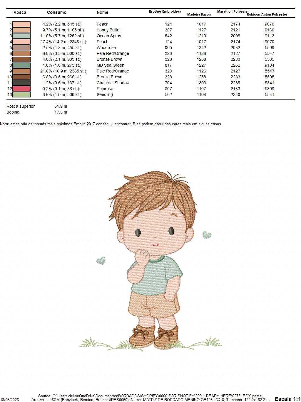 Baby Boy embroidery design - Children machine embroidery pattern - Kid Toy file - Instant digital download pes jef dst - Marcia Embroidery