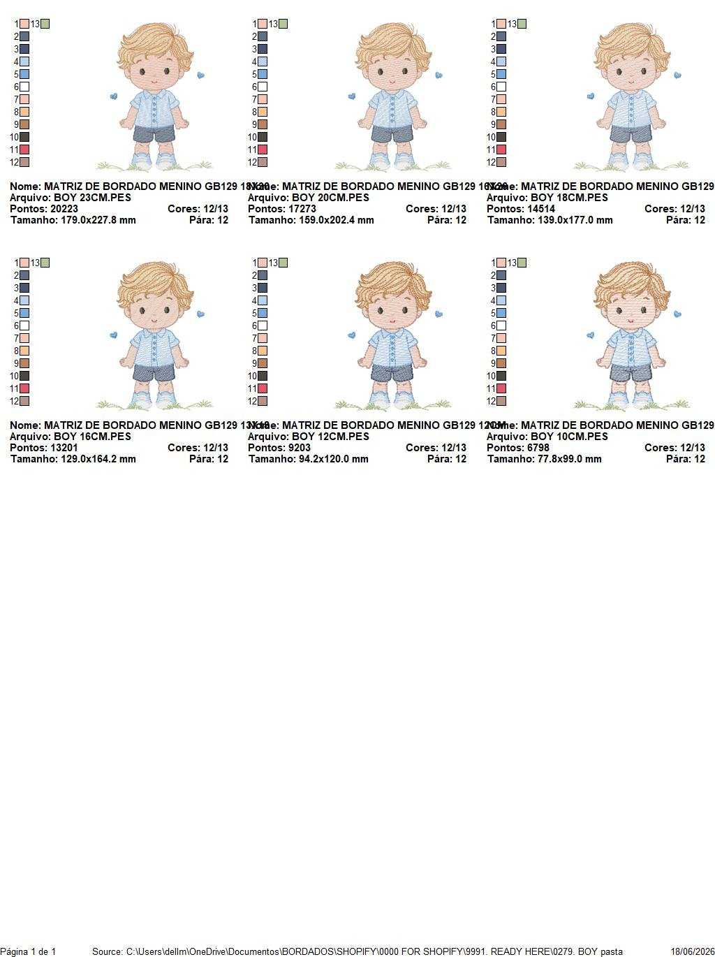 Baby Boy embroidery design - Children machine embroidery pattern - Kid Toy file - Instant digital download pes jef dst - Marcia Embroidery