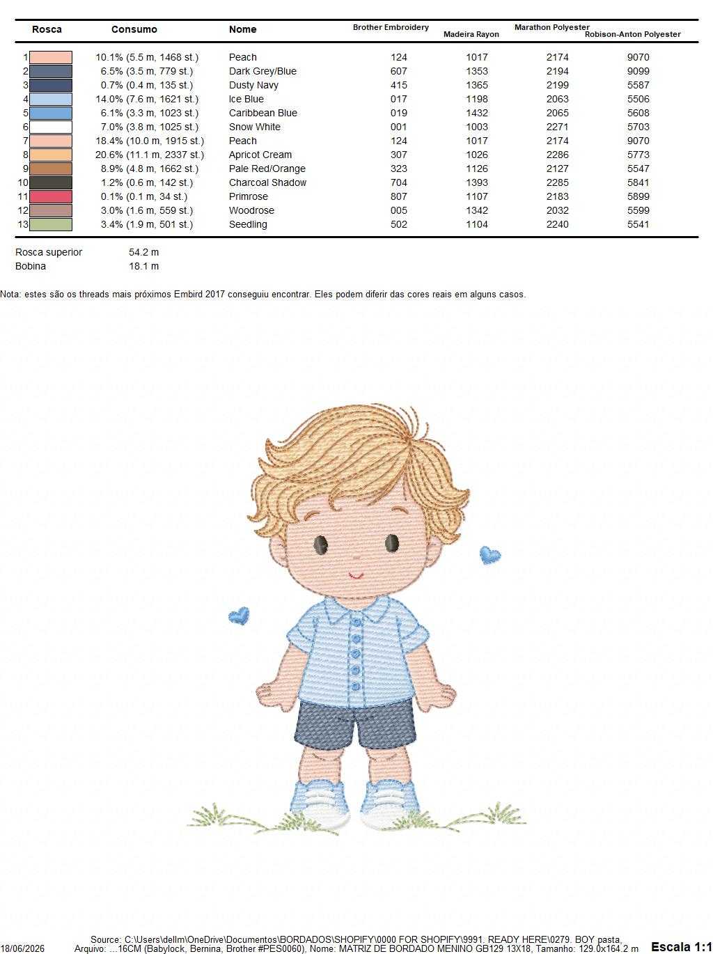 Baby Boy embroidery design - Children machine embroidery pattern - Kid Toy file - Instant digital download pes jef dst - Marcia Embroidery