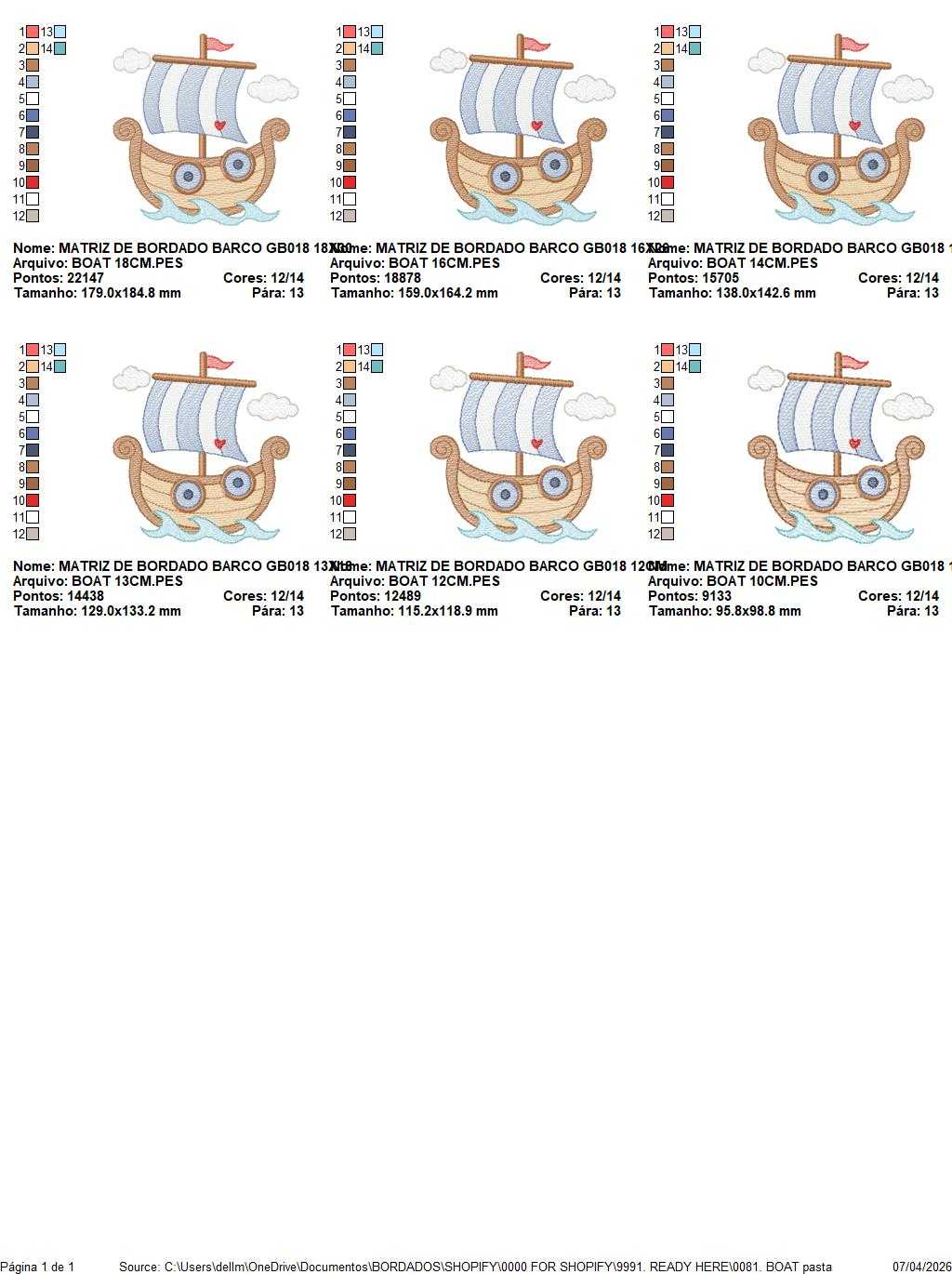 Boat embroidery designs - Sailboat machine embroidery pattern - Nautical Baby boy file - Instant digital download - Marcia Embroidery