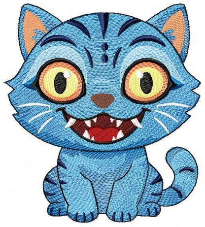 Cat Derpy KPop Demon Hunters embroidery design - Kpop Warriors machine embroidery patterns - Baby girl file - Instant digital download - Marcia Embroidery
