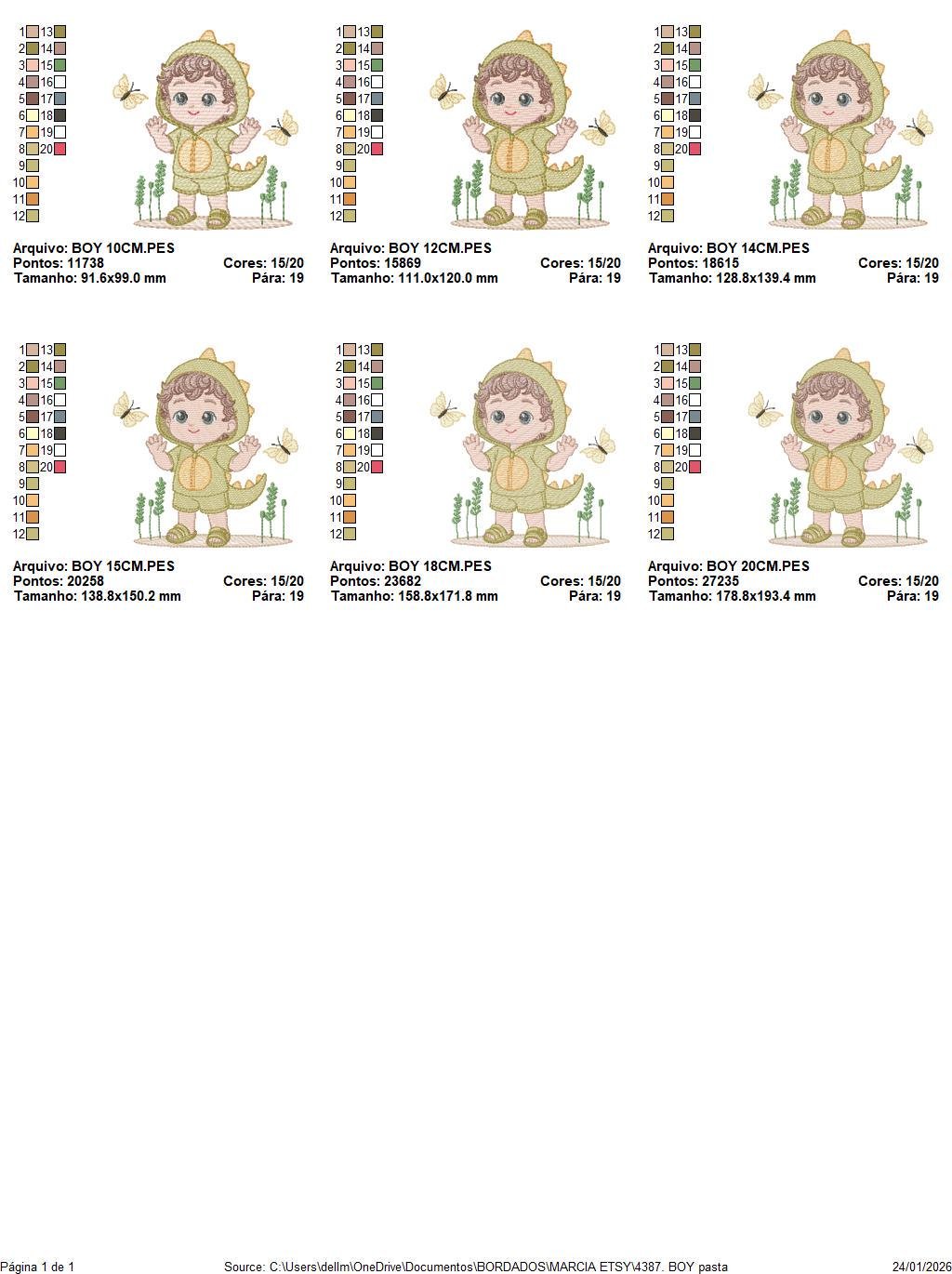 Dragon Boy embroidery designs - Dinosaur machine embroidery pattern - Baby Boy dressed as dragon dino - instant digital download pes jef dst - Marcia Embroidery