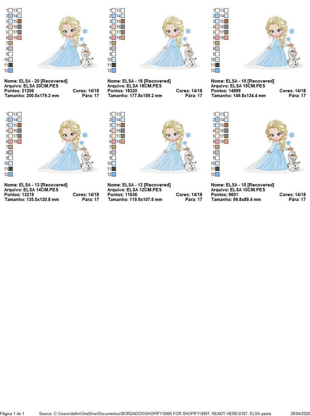 Elsa embroidery design - Frozen Disney Princess machine embroidery pattern - Instant digital download pes jef dst - Marcia Embroidery