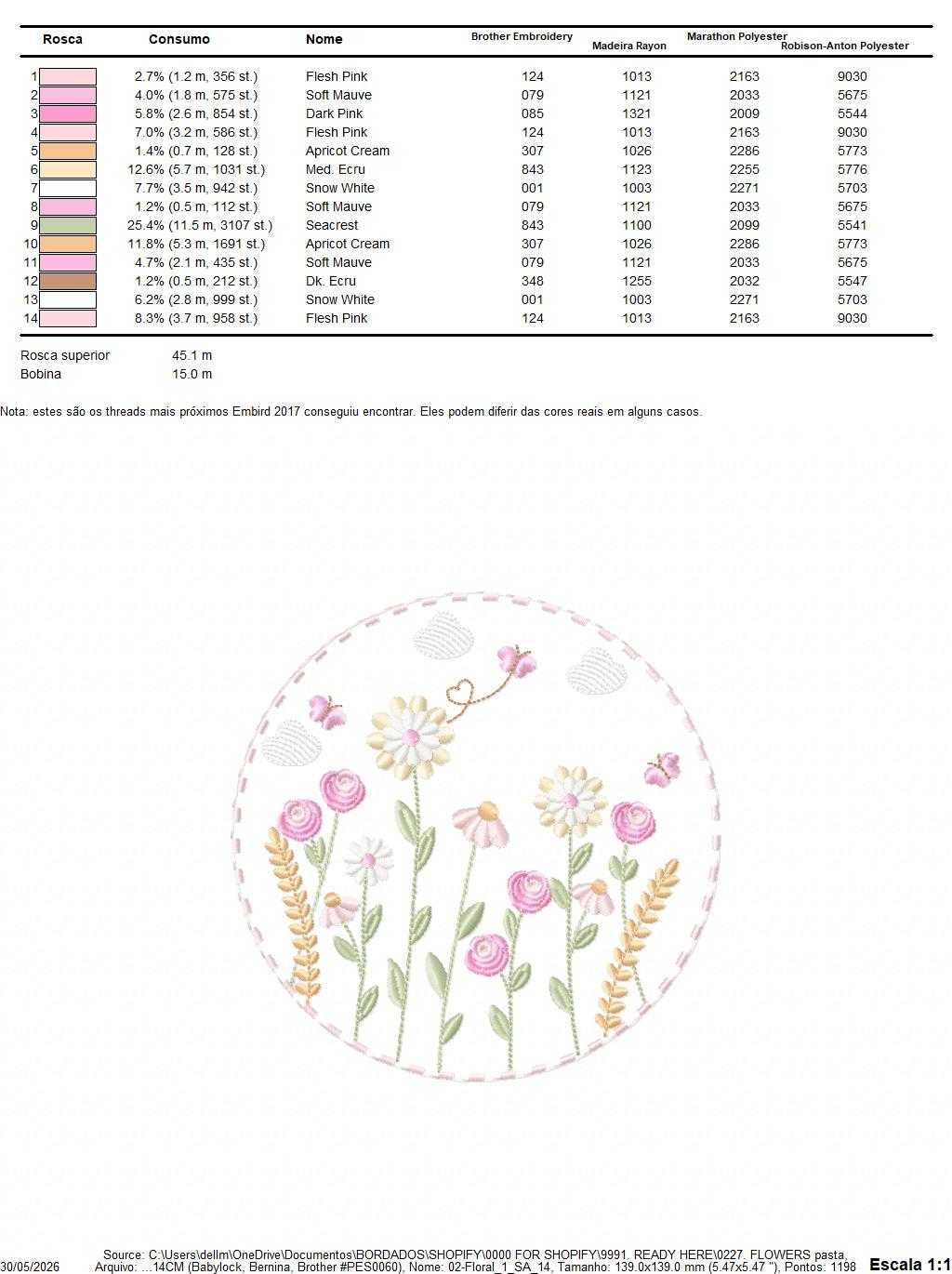 Flower Garden Frame embroidery design - Flower and Butterfly machine embroidery pattern - Floral bouquet Kitchen Towel - Instant digital download pes - Marcia Embroidery