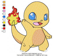 Laden Sie das Bild in den Galerie-Viewer, Pokemon embroidery designs - Pikachu embroidery design machine embroidery pattern - pokemons embroidery file boy embroidery - kid embroidery
