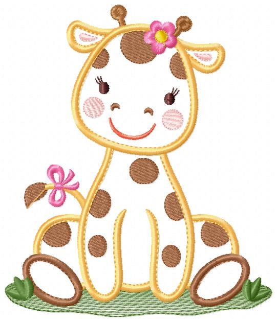 Giraffe embroidery design Animal embroidery designs machine embroidery pattern boy embroidery file girl embroidery applique design download
