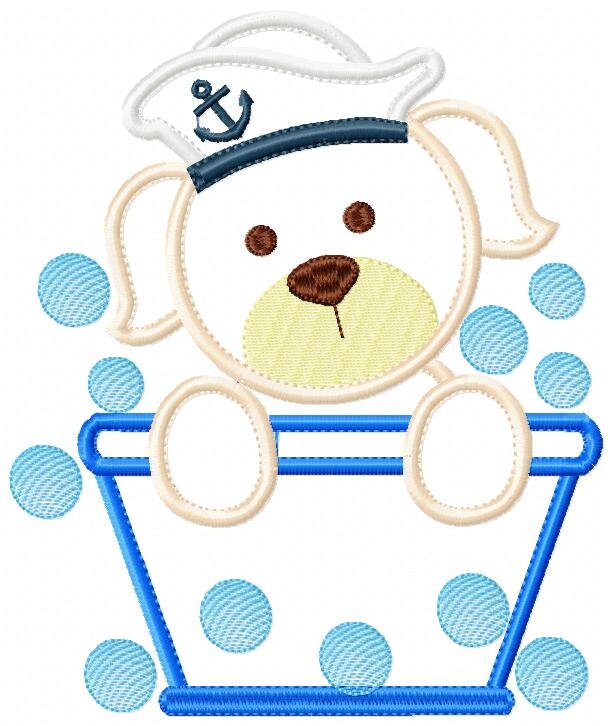 Dogs embroidery designs - Puppy Dog machine embroidery pattern - Baby girl and boy file - Pet dog applique - Instant digital download pes