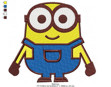 Load image into Gallery viewer, Bob Minion embroidery designs - Minions embroidery design machine embroidery pattern - kid embroidery file boy embroidery disney embroidery Bob
