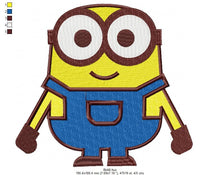 Load image into Gallery viewer, Bob Minion embroidery designs - Minions embroidery design machine embroidery pattern - kid embroidery file boy embroidery disney embroidery Bob
