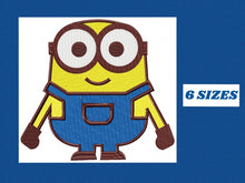 Load image into Gallery viewer, Bob Minion embroidery designs - Minions embroidery design machine embroidery pattern - kid embroidery file boy embroidery disney embroidery Bob
