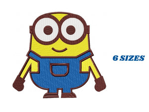 Bob Minion embroidery designs - Minions embroidery design machine embroidery pattern - kid embroidery file boy embroidery disney embroidery Bob