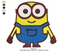 Laden Sie das Bild in den Galerie-Viewer, Bob Minion embroidery designs - Minions embroidery design machine embroidery pattern - kid embroidery file boy embroidery disney embroidery Bob
