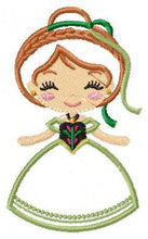 Carica l&#39;immagine nel visualizzatore di Gallery, Princess Anna embroidery designs - Disney Princess embroidery design machine embroidery pattern - Frozen embroidery file - Princess applique
