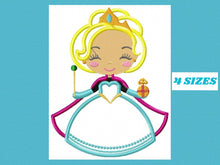 Cargar imagen en el visor de la galería, Elsa embroidery designs - Disney Princess embroidery design machine embroidery pattern - Princess applique design - Frozen embroidery file
