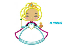 Charger l&#39;image dans la galerie, Elsa embroidery designs - Disney Princess embroidery design machine embroidery pattern - Princess applique design - Frozen embroidery file
