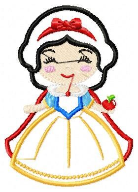 Snow White embroidery designs - Disney Princess embroidery design machine embroidery pattern - Princess applique design - digital download Marcia Embroidery
