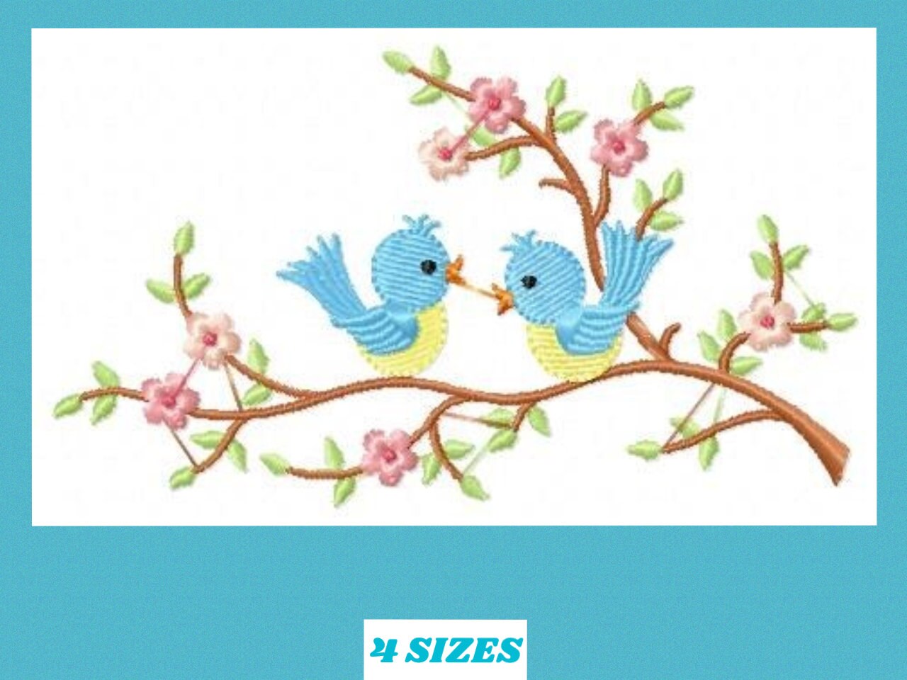 Bird embroidery designs - Birds embroidery design machine embroidery pattern - instant download - baby girl embroidery file instant downlaod