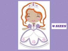 Laden Sie das Bild in den Galerie-Viewer, Sofia embroidery designs - Disney Princess embroidery design machine embroidery pattern - Princess applique design - baby girl embroidery
