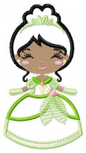 Cargar imagen en el visor de la galería, Tiana embroidery designs - Disney Princess embroidery design machine embroidery pattern - Princess Tiana applique design - baby girl design
