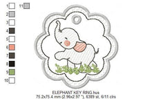 Cargar imagen en el visor de la galería, Safari embroidery design Animals embroidery designs - machine embroidery pattern tag embroidery file frame embroidery filled design
